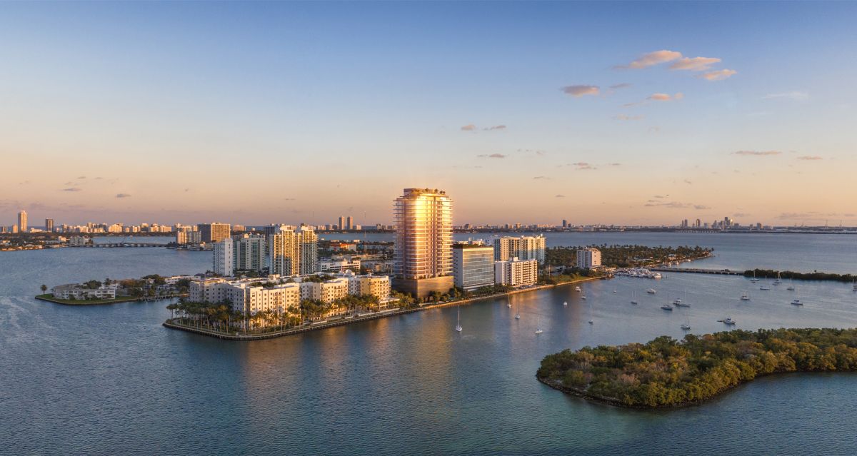 Pagani Condo Residences North Bay Village Aerial