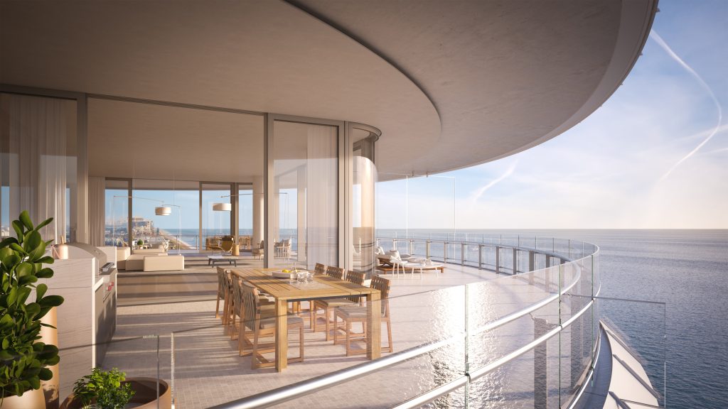 Eighty Seven Park Miami Outside Kitchen_