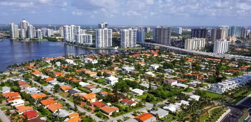 West Views to Aventura, Florida