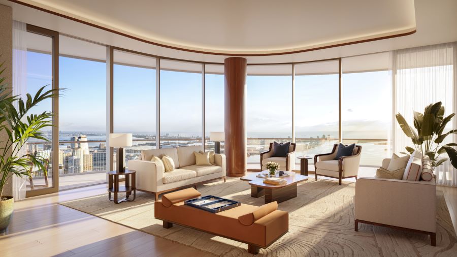 Cipriani Penthouse Canaletto Living Room