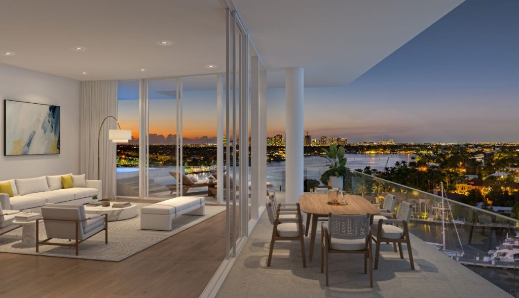 Pier Sixty Six Penthouse Indoor Outdoor Terrace