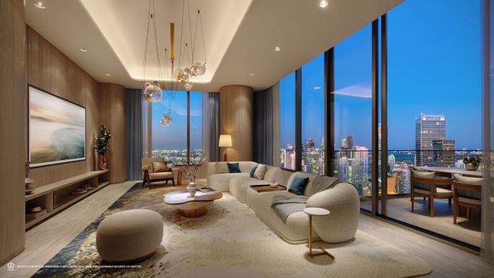 St. Regis Miami Penthouse Family Room