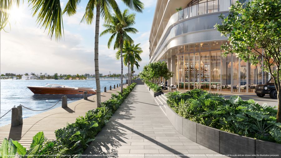 Continuum Club North Bay Village Island Walkway