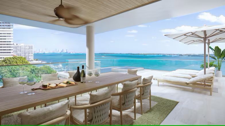 St Regis Miami Villa Rooftop Terrace