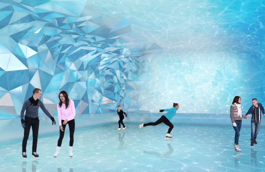 Estates at Acqualina Villa Acqualina amenities ice skating rink