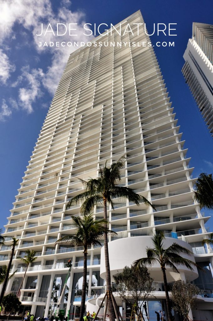 Jade Signature Sunny Isles Beach exterior Herzog de Meuron architecture