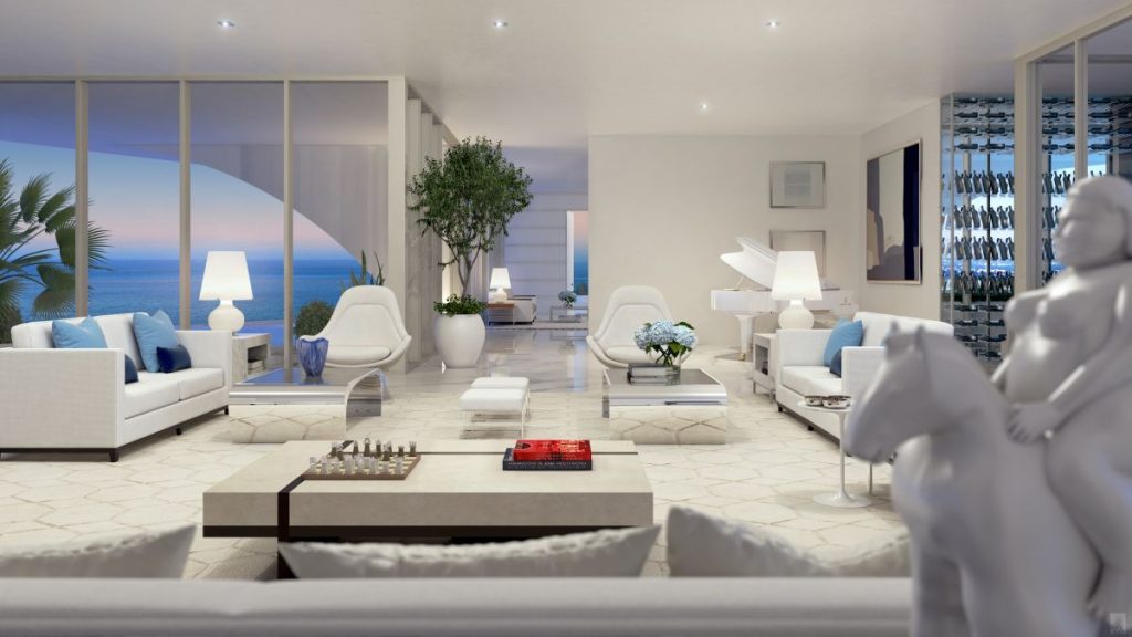 Jade Signature Miami interior Pierre-Yves Rochon design