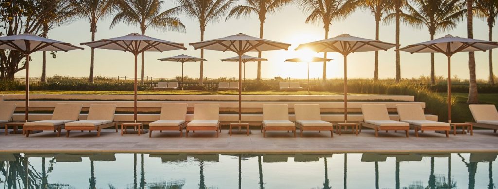 Surf Club Four Seasons Residences Miami oceanfront 965 feet private beach