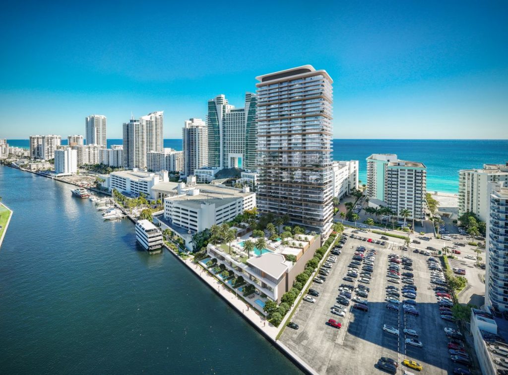 ICON Beach Condo Hollywood Florida exterior rendering
