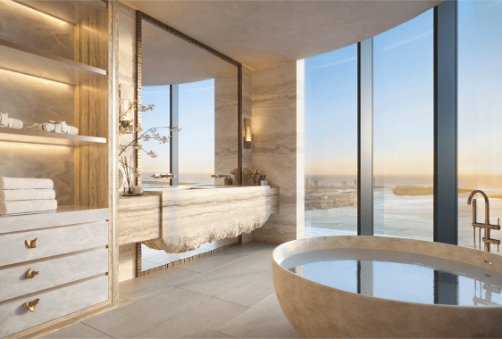 Mandarin Oriental Residences Brickell Key interior Tristan Auer design