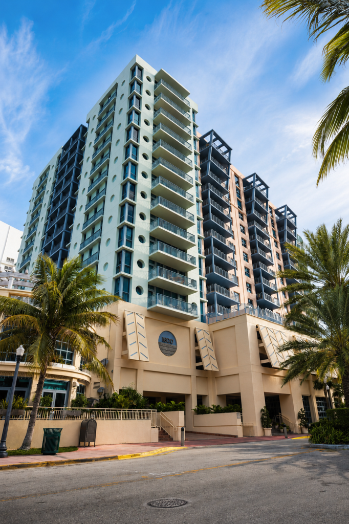 Ocean Drive South Beach Art Deco luxury condos