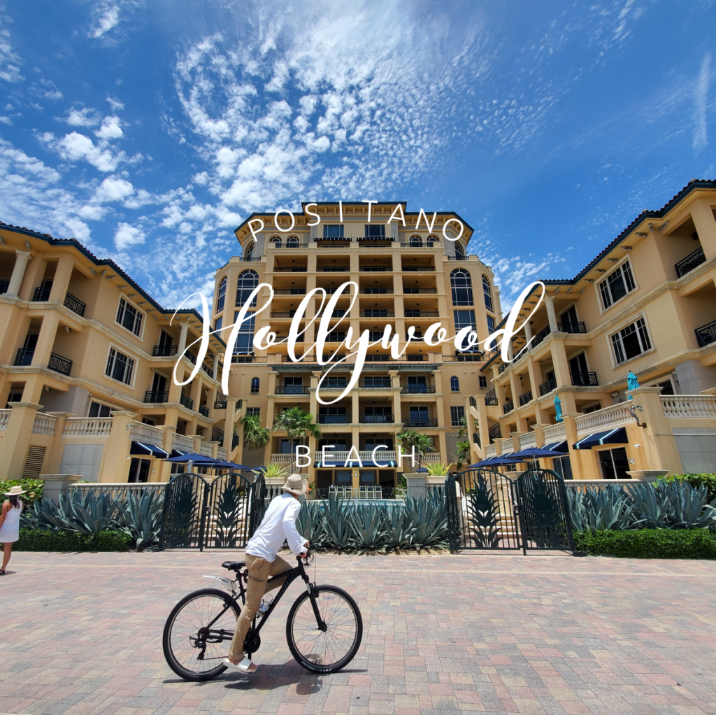 Hollywood Beach Cyclist Positano Condos 