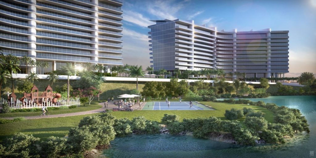 Prive Island Tennis Court and Park