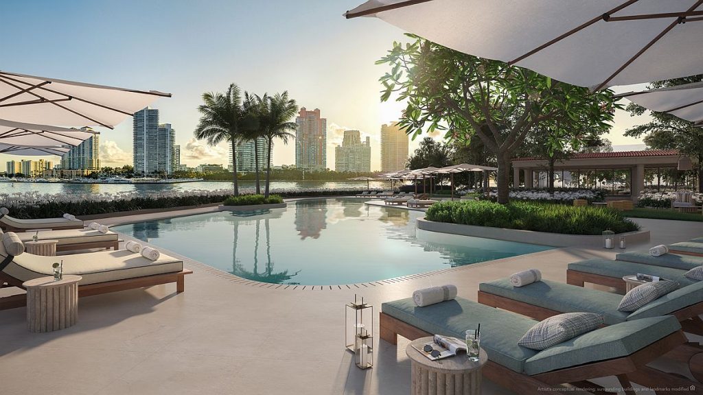 Fisher Island Miami beach club resort amenities