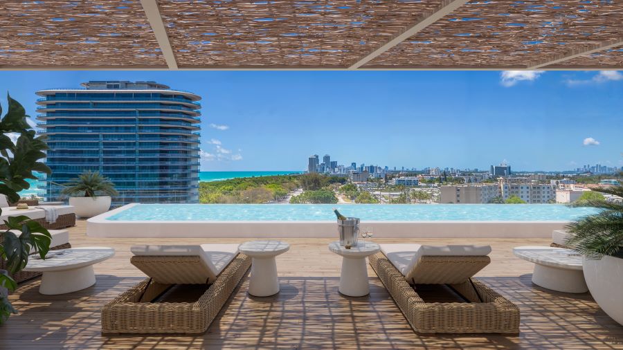 Surf Row Residences Rooftop Pool