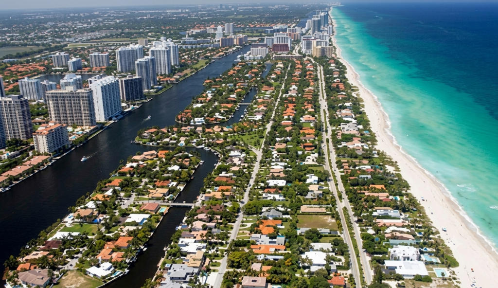 Golden Beach mansion oceanfront estate Collins Avenue