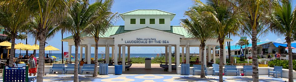 Lauderdale by the Sea Beachfront Entrance