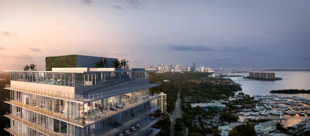 Grove at Grand Bay Bjarke Ingels twisting towers Coconut Grove