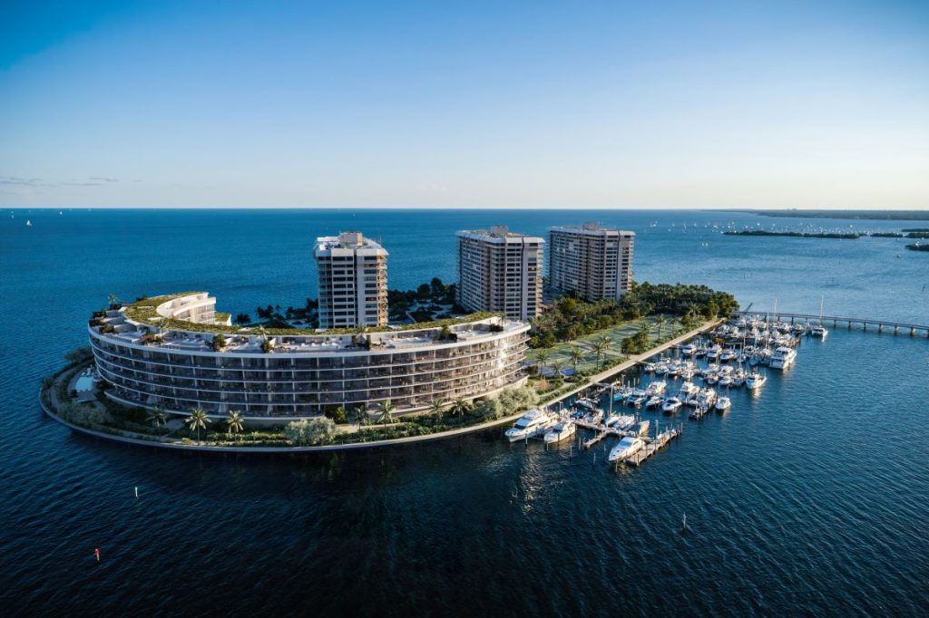 Vita at Grove Isle Aerial Island Views