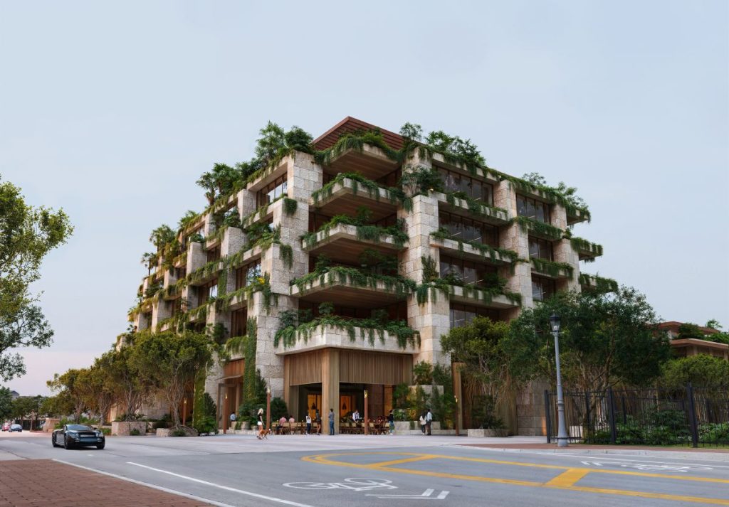 Ziggurat Coconut Grove aerial rendering Kirk Munroe Park