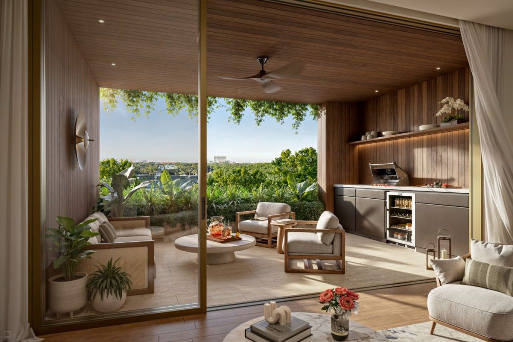 Ziggurat Coconut Grove terrace biophilic design Oppenheim
