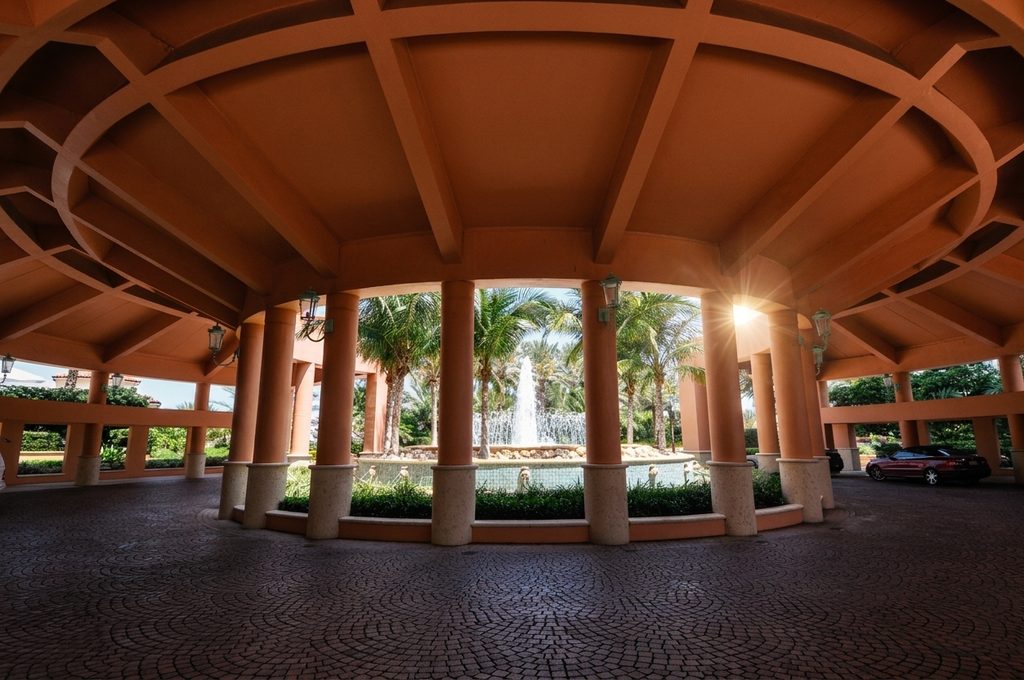 Entrance to South Beach Portofino Tower
