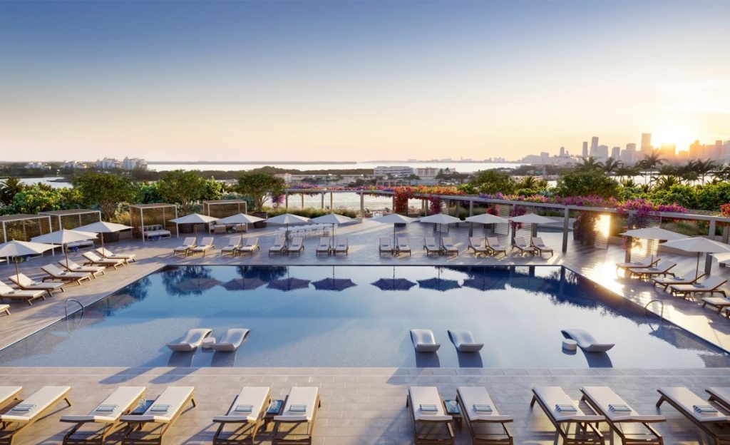 Five Park Miami Beach Pool Deck