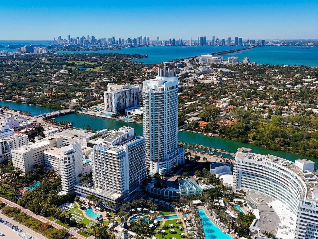 Fontainebleau Resort Aerial Condo Hotel