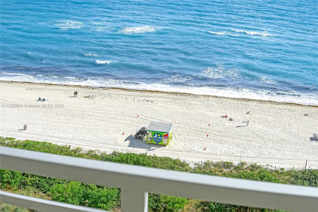 Miami Beach direct ocean views.