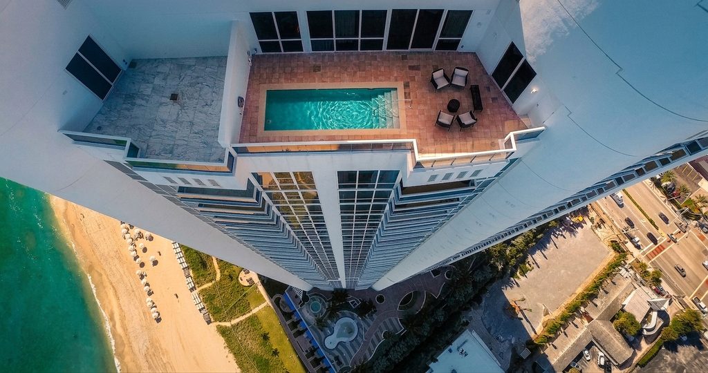 Trump Royale Tower Suite Penthouse Aerial