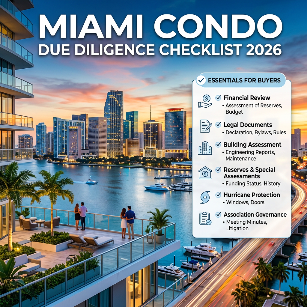 Miami Condo Due Diligence Checklist 2026