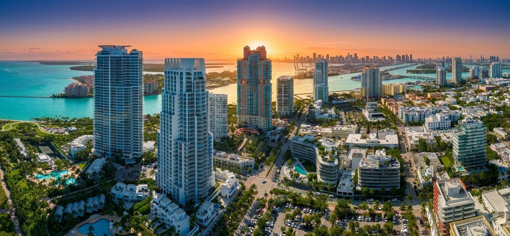 Continuum South Pointe Park Sunset West Ai